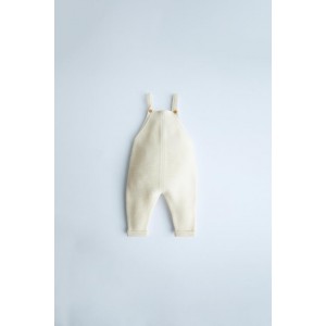 PURL KNIT OVERALLS