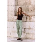 FLOWY ANKLE PANTS