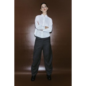 WOOL CARGO PANTS ZW COLLECTION