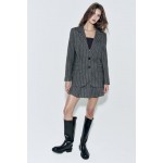 WOOL BLEND PINSTRIPE JACKET ZW COLLECTION