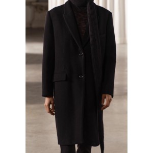 WOOL MENSWEAR-STYLE COAT ZW COLLECTION