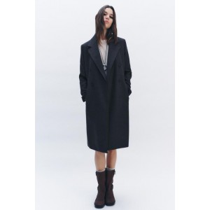 WOOL BLEND FROCK COAT ZW COLLECTION