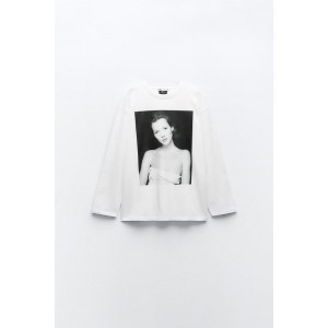 KATE MOSS ⓒ ICONIC IMAGES / TERRY O'NEILL 2024 T-SHIRT