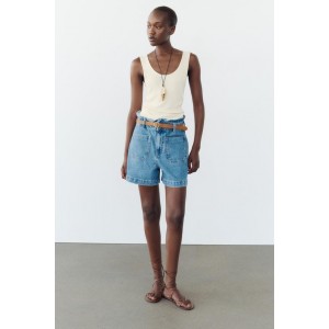 Z1975 BELTED BAGGY SHORTS