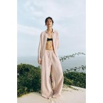 100% LINEN PALAZZO PANTS ZW COLLECTION