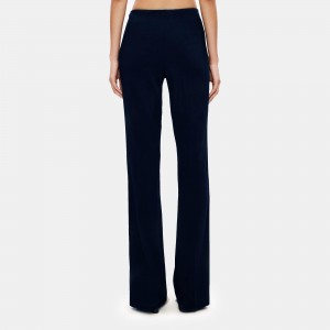 Flared Pant in Crepe
