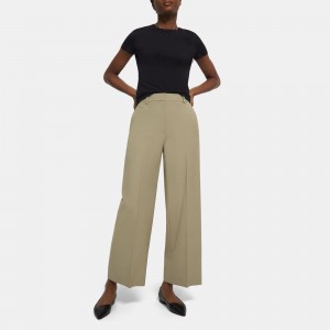 Relaxed Pant in Stretch Wool