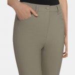 Slim Cropped Pant in Performance Knit