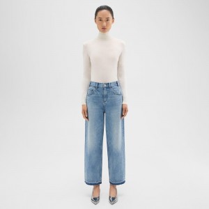 Relaxed Straight Jean in Denim