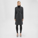 Belted Coat in Double-Face Wool-Cashmere