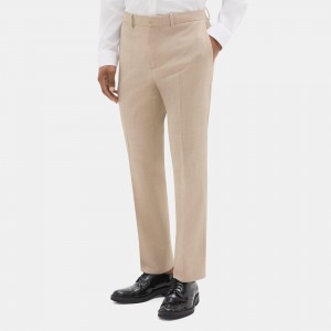 Slim-Fit Suit Pant in Wool-Blend Melange