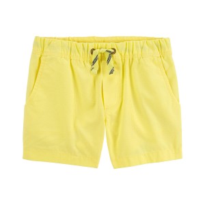 Yellow Toddler Pull-On Terrain Shorts