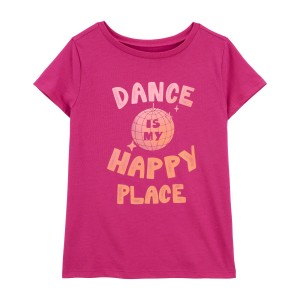 Pink Kid Dance Graphic Tee