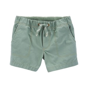 Green Baby Pull-On Terrain Shorts