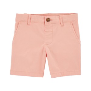 Pink Baby Pastel Stretch Chino Shorts