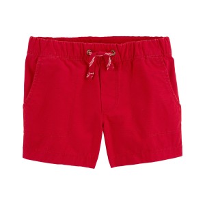 Red Toddler Pull-On Terrain Shorts