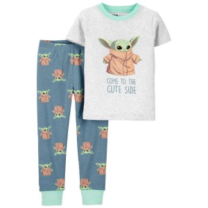 Grey Toddler 2-Piece Star Wars 100% Snug Fit Cotton Pajamas