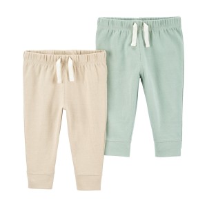 Green Baby Green 2-Pack Pull-On Pants
