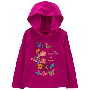 Pink Baby Day Dreamer Jersey Hoodie