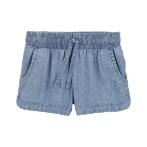Chambray Toddler Chambray Pull-On Sun Shorts