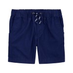 Navy Kid Pull-On Terrain Shorts