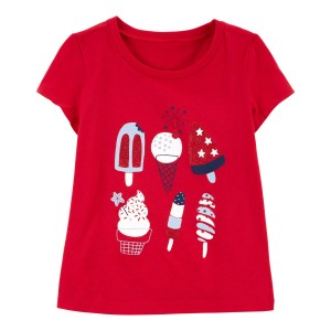Multi Kid 4th Of July Graphic Tee