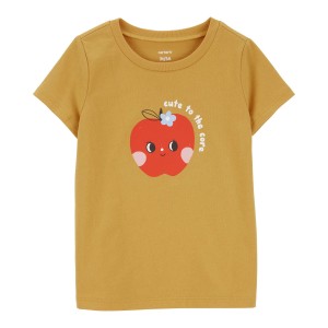 Gold Toddler Cute to the Core Graphic Tee