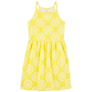 Yellow Kid Lemon Tank Dress
