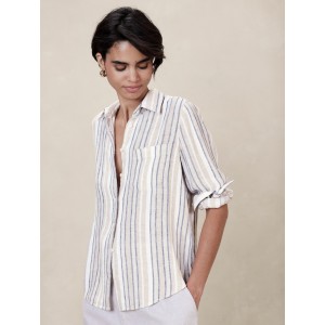 Classic Linen-Blend Shirt
