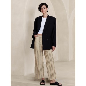 Striped Straight Trouser