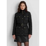 Diamond-Quilted Down Coat