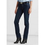 Petite Mid-Rise Straight Jeans