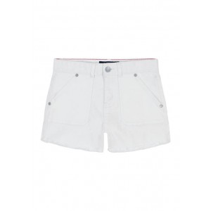 Girls 7-16 Frayed Shorts with Porkchop Pocket