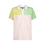 Boys 4-7 Split Color Blocked Polo Shirt