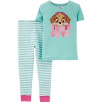 Blue Toddler 2-Piece PAW Patrol100% Snug Fit Cotton Pajamas