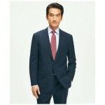 Brooks Brothers Explorer Collection Classic Fit Wool Checked Suit Jacket