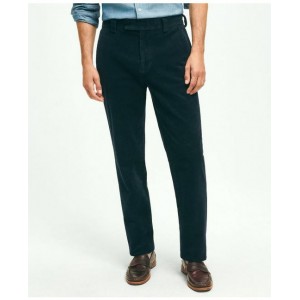 Regular Fit Cotton Wide-Wale Corduroy Pants