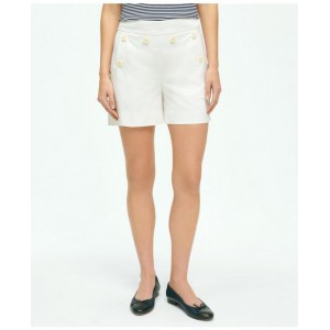 Sailor Shorts In Cotton Blend
