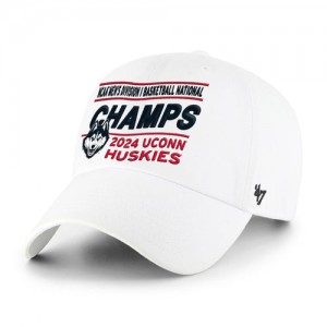 CONNECTICUT HUSKIES UCONN NCAA NATIONAL CHAMPIONS WAVE 47 CLEAN UP