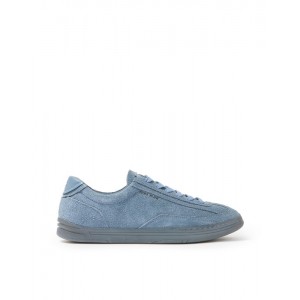 S0101 STONE ISLAND LOW CUT SNEAKER HAIRY SUEDE WITH LEATHER