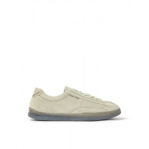 S0101 STONE ISLAND LOW CUT SNEAKER HAIRY SUEDE WITH LEATHER