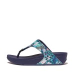 X Jim Thompson Limited-Edition Leather Toe-Post Sandals