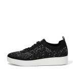 Ombre-Crystal Knit Sneakers