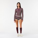 Lacoste x EleVen by Venus Striped Ribbed Lounge Shorts