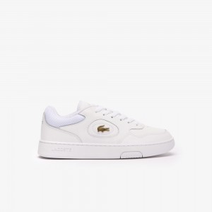 Womens Lineset Leather Sneakers