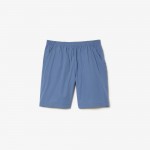 Mens Relaxed Fit Washed Effect Elastic Bermuda Shorts