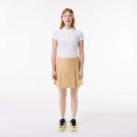 Womens Pleated Cotton Skirt