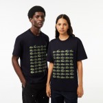 Unisex Relaxed Fit Iconic Print T-Shirt