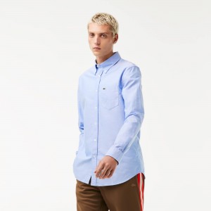 Mens Regular Fit Oxford Cotton Shirt