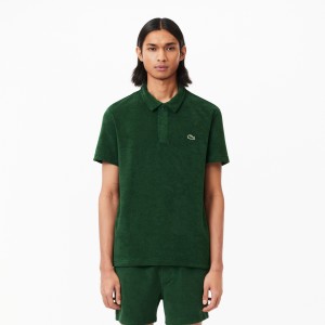 Mens Regular Fit Terry Polo